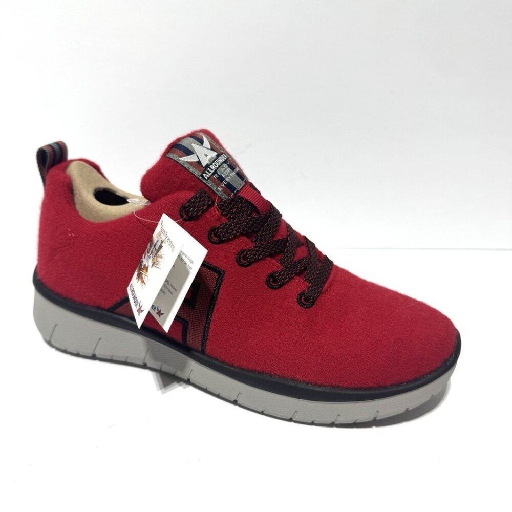 Mephisto Womens Allrounder La Viva Sneakers Red Size 6.5 M